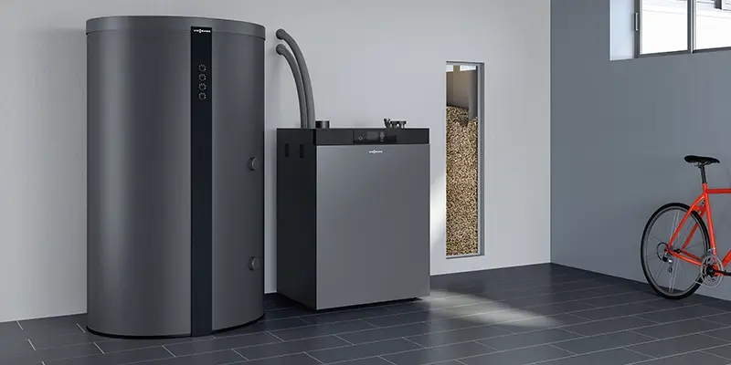 Modernes Einfamilienhaus mit Wärmepumpe, PV-Anlage und E-Ladestation